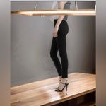 ZARA  Black Wash Distressed High Rise Skinny Denim Jeans 30 Made In Pakistán Photo 1