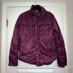 United Colors Of Benetton Snap Button Front Lightweight Puff Coat Jacket Photo 0