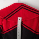 Ralph Lauren Polo‎  Red Black Carlyn Double Breasted Belted Wool Coat SZ. 0  NWT Photo 4