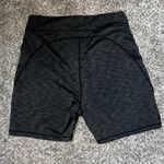 Ododos Black Biker Shorts Women’s XL – High Waist Stretch Compression Yoga Short White Photo 2