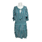 Roberta Roller Rabbit Roller Rabbit Mateaus Fiorella Dress in‎ Green Floral Print Size XL Photo 2