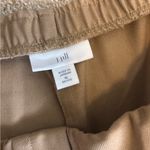 J.Jill Tan Brown Knit Pintuck Flat Front Trousers Slack Casual Dress Pants Photo 5