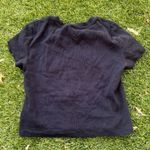 TNA Ribbed Cropped Black Top Size M Photo 4