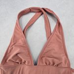 Xhilaration  Pink Crisscross Tie Sports Bra Bikini Bralette Swim Top S Small Photo 2