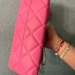 Nine West Pink Quilted Chain Strap Bag Photo 7