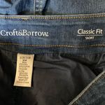Croft & Barrow  Blue Denim Skirt Photo 1