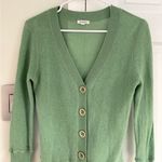 Generra Vintage Women's Cashmere Cardigan Sweater S Green Preppy Quiet Luxury Photo 1