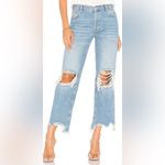 Free People Maggie Mid-Rise Straight-Leg Jeans Photo 6