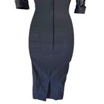 Collectif 50s Wednesday Magic Mesh Pencil Dress in Black Size XS Photo 14