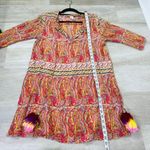 Echo Paisley Pom Pom tassel swimsuit coverup Photo 4