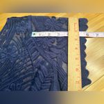 EXPRESS  Women’s Pullover Navy Blue Mesh lace short sleeve Babydoll Shirt|Size:S Photo 8