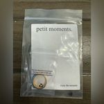 NWT REVOLVE petit moments Enamel Dome Stone Ring in Chambray Photo 2