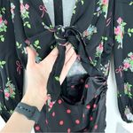 For Love & Lemons Wilson Print Ruched Dress Photo 7