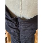 La Ligne Black Silk Midi Sasha Dress Size Large / 10 Photo 5