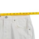 BDG Urban Outfitters 90s Long Inseam White Denim Mom Shorts Size 30 Photo 6