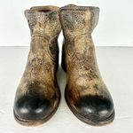 Diba True Walnut Grove Bootie Size 6.5 Western Vintage Distressed Leather Photo 3