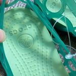 Crocs Adrina Peep Toe Slip On Light Green Women's Size 8 Photo 5