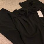 A New Day Professional Black Paper Bag Pants  Photo 2