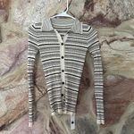 Commense Musical Notation Knit Top size XS Black Photo 2