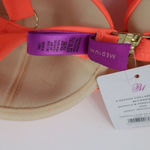 NEW L'Agent by Agent Provocateur Adrina bikini top,‎ neon, medium Orange Photo 5