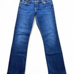 Buckle BKE Harper Straight Leg‎ Jeans Women's SZ 30 Blue Denim Stretch Mid Rise Western Photo 0