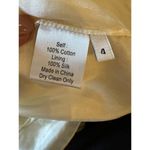 Sea New York Dress Women Size 4 Ivory Short Sleeve Battenburgh‎ Lace Shift Mini Photo 9