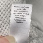 Athleta Wrap Open Cardigan Size M Light Grey Embroidered Carolina Breeze Photo 5