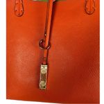 Orange Green Shoulder Tote Work Bag With Crossbody Insert Photo 10