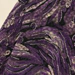 Chico's ADDITIONS BY Multicolor Open Front Jacket Bling Accents purple size 2 Photo 3