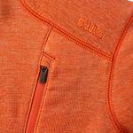 5.11  Tactical Women’s Bright Orange Half Zip Pullover Sweater Size XS Photo 2