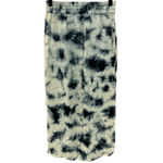 ZARA  Batik Green Blue Tie Dye Crinkle Midi Sirt Size Small Photo 1