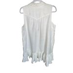 Fate dress size L white with pockets on the sides linen Size L Photo 2