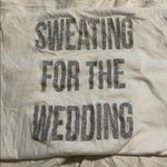 None Sweating for the wedding white tank size L Photo 7