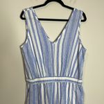 Gap | Women’s Linen Blend V-Neck Sleeveless Jumpsuit Size Medium NWT Photo 2