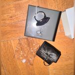 Calvin Klein NEW  Silver Stainless Steel Blue Continuity Statement Ring sz 9 Photo 8