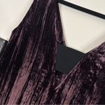 French Connection  Theresa Mini Dress Crushed Velvet Purple Haze Size 6 N… Photo 7
