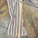 ZARA  Trafaluc Collection Cropped Wide Leg Striped America Pants Medium Photo 5