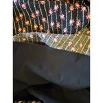 WAYF Dress Womens Small Black Pink Floral Print Square Neck Smocked Nevaeh Midi Photo 12