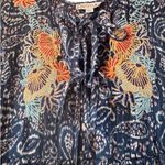 Molly Bracken  Bohoemian embroidered double tie neck line L tired prairie Photo 10