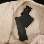 Magaschoni 💕💕 100% Cashmere Cable Knit Joggers ~ Oatmeal Heather Small S NWT Photo 6