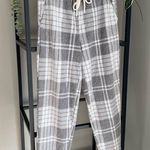 Aerie NWT Fleece Plaid Jogger Sweatpants Photo 0