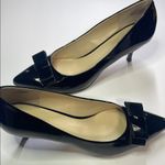 Nine West Shoes Elegant Black Patent Leather Heels Photo 0