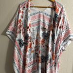 Floral Patterned Kimono Red Size undefined Photo 3
