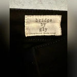 Bridge by GLY  black distressed mid rise ankle skinny denim jeans size 29 Photo 7