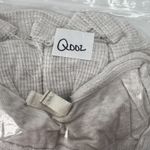 Free People We The  Sz M Malibu Thermal Top Oatmeal Heather Scoop Neck Oversized Photo 12