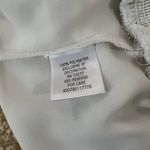 Candie's Ivory One Shoulder Ruffle Crop Top Photo 3