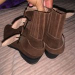 Anthropologie  Double Buckle Ankle Boots suede casual western boho fall $120 Photo 4