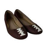 Charis Doxa Touchdown Ballet Flats Football 7.5 Brown Photo 0