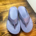 OOFOS Blue Ooriginal Sandals Women Size 9/Men Size 7 Photo 2