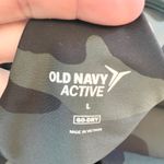 Old Navy Active Camo Tank Top Built-In Bra Athletic Top Size L Grunge Indie Gym Photo 3